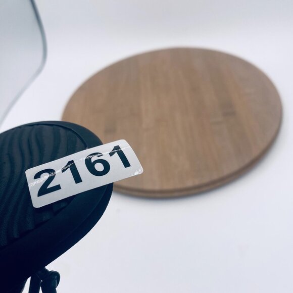 Vionic Cassie Sandals Womens 7 Black Leather Orthotic Flip Flop Bow - Picture 11 of 11